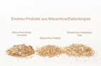 Kleintier-Einstreu-Snips aus Miscanthus