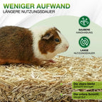 Kleintier-Einstreu aus Miscanthus-Häcksel