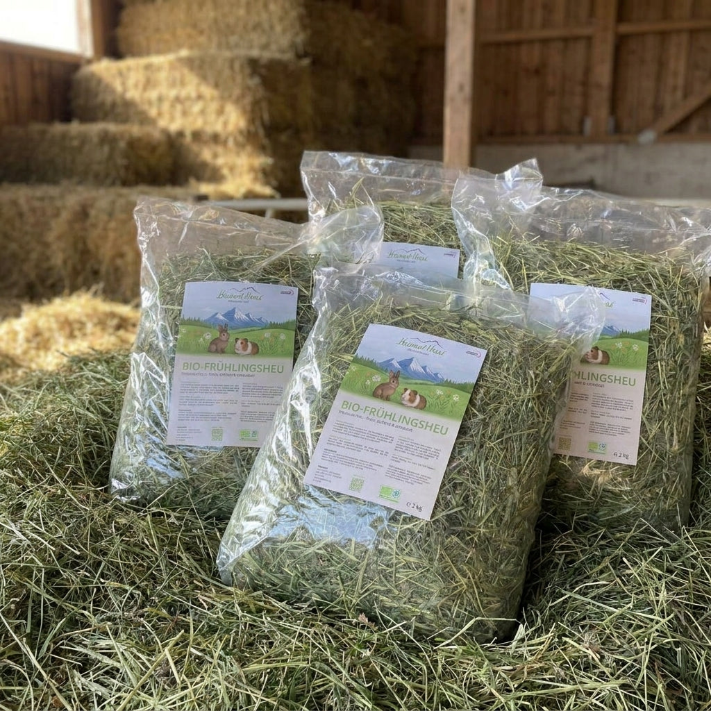 Bio-Frühlingsheu im Sackerl